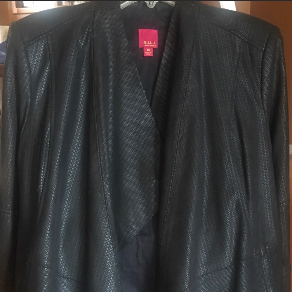 G.I.L. Size 14 Leather Jacket